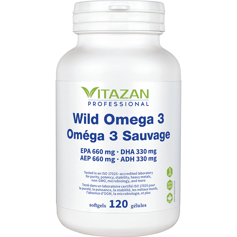 Oméga 3 Sauvage AEP 660 - ADH 330 120 capsules