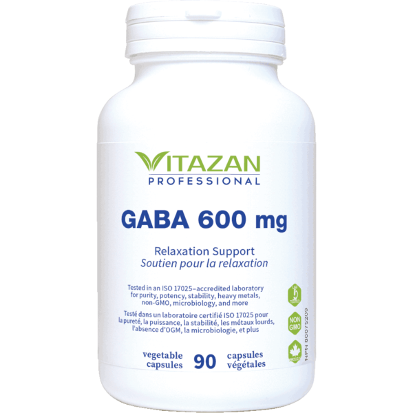 GABA 600 mg 90capsules SKU#3050