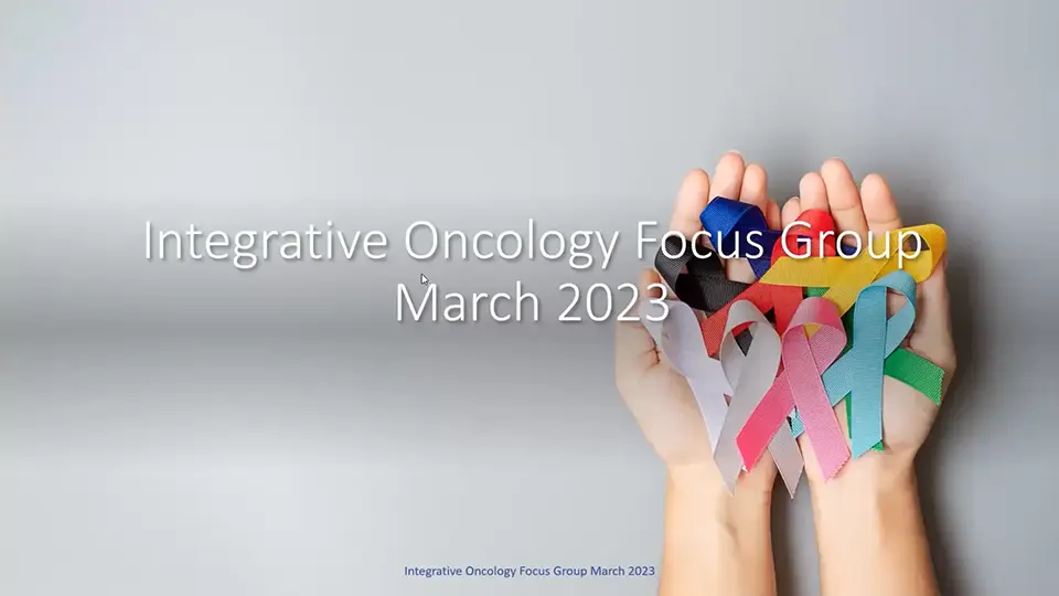 Integrative Oncology Focus Group and Panel Discussion